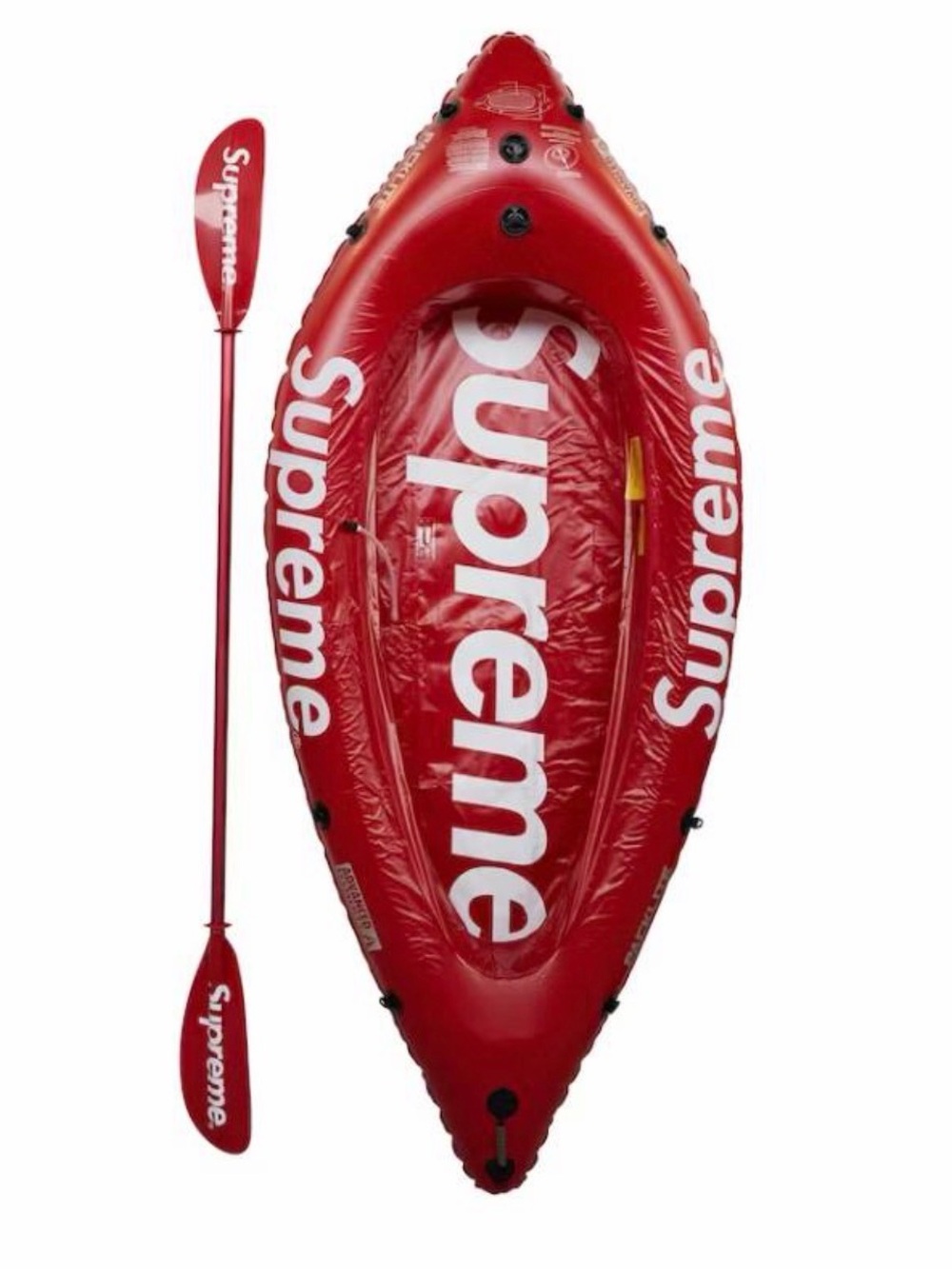 Supreme Red Inflatable Kayak